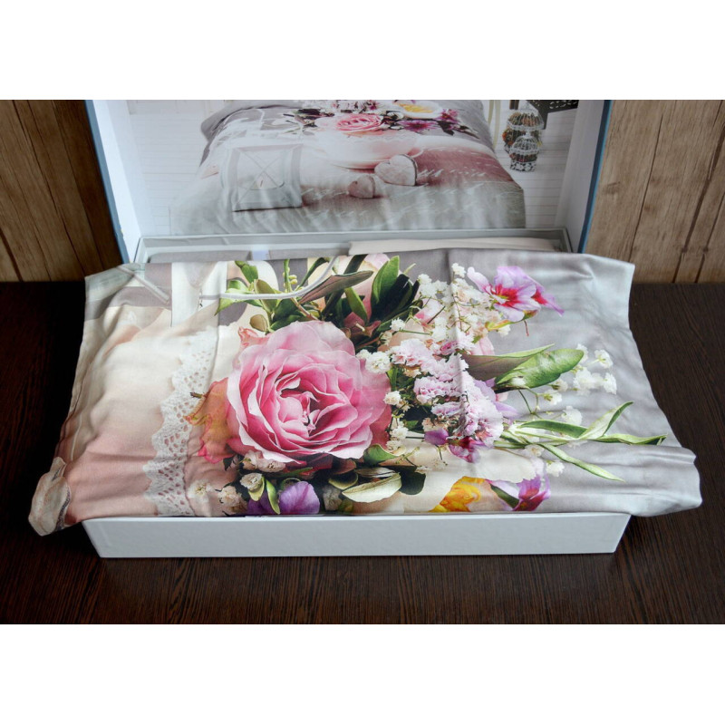 Комплект постільної білизни First Choice Satin Andrea полуторний