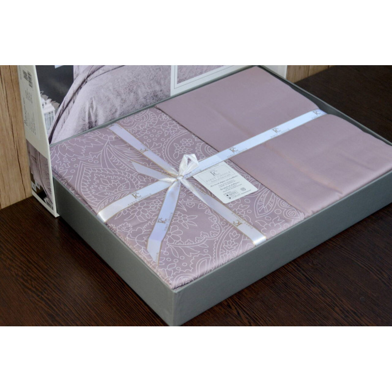 Комплект постільної білизни First Choice Cotton Satin Neva Lavender