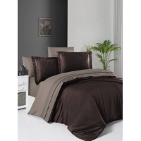 Комплект постільної білизни First Choice Deluxe Satin євро сатин