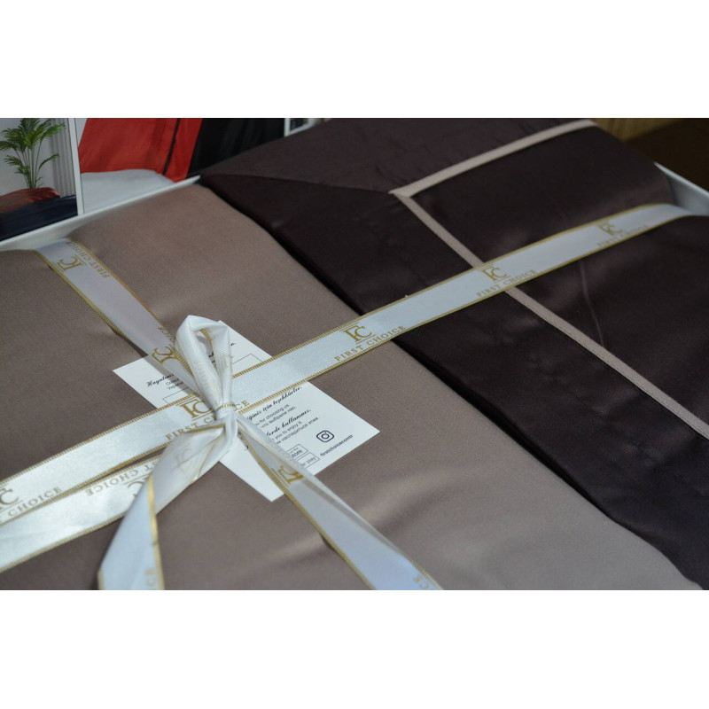 Комплект постільної білизни First Choice Deluxe Satin євро