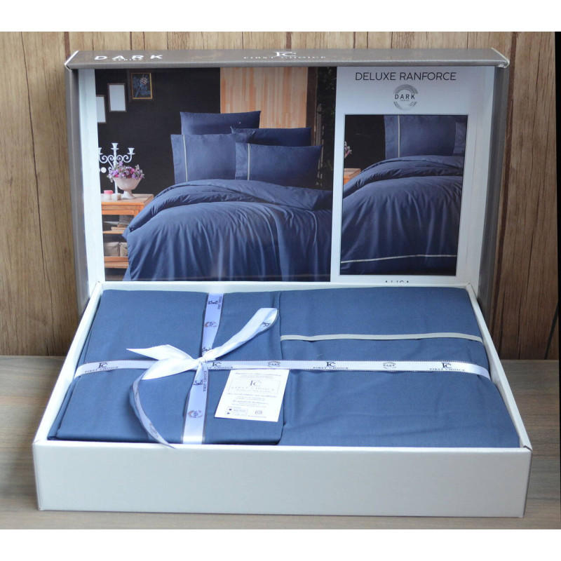 Комплект постільної білизни First Choice Ranforce Alisa Denim