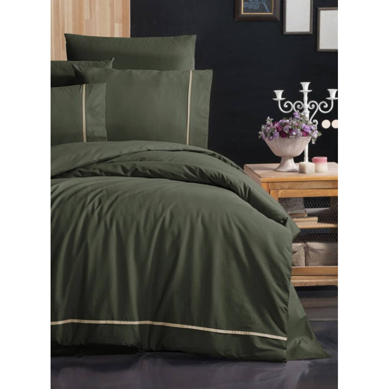 Комплект постільної білизни First Choice Ranforce Deluxe Alisa Green