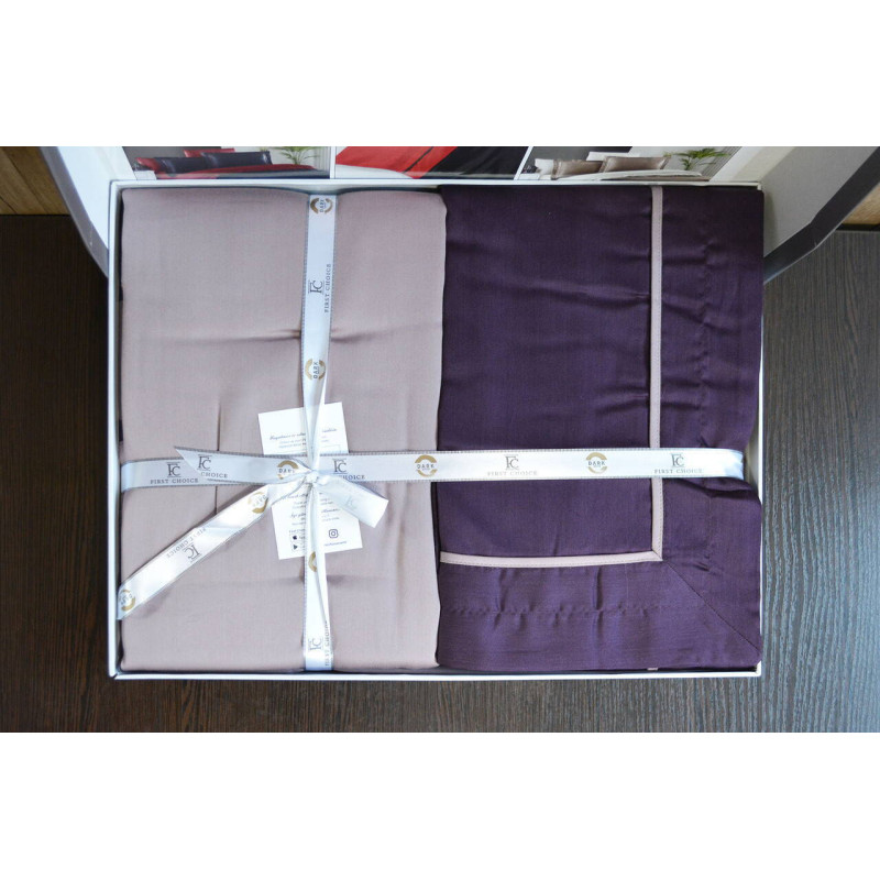 Комплект постільної білизни First Choice Deluxe Satin євро
