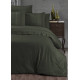 Комплект постільної білизни First Choice Ranforce Gala Dark Green