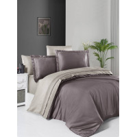 Комплект постільної білизни First Choice Deluxe Satin євро сатин