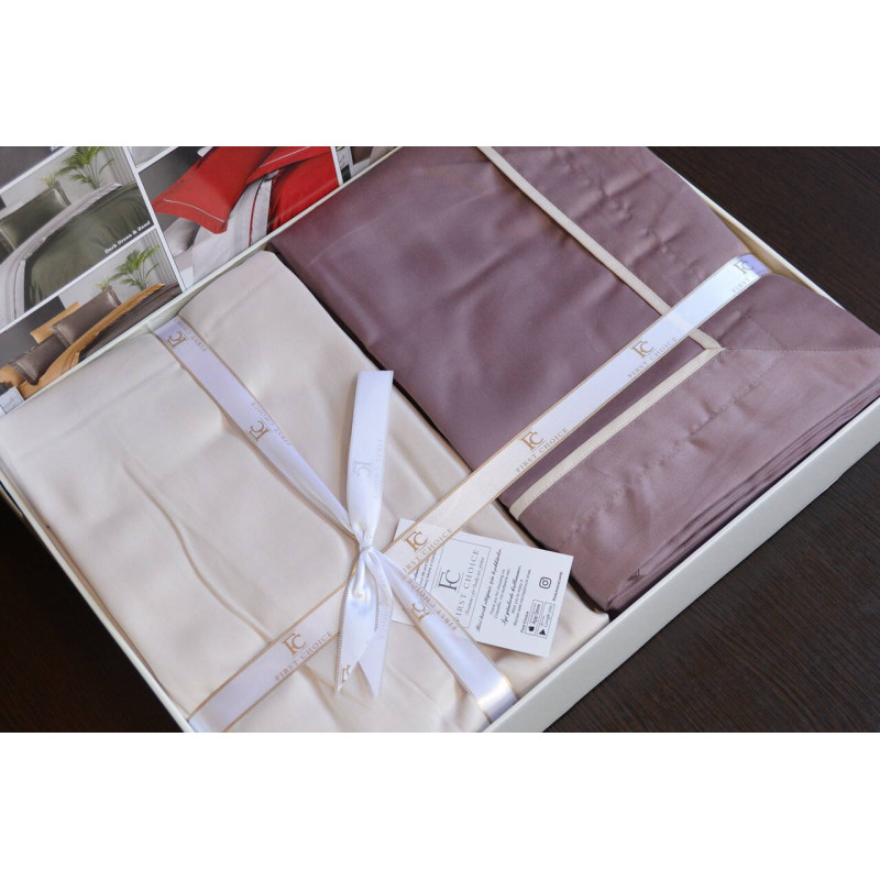 Комплект постільної білизни First Choice Deluxe Satin євро