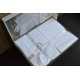 Сімейний комплект постільної білизни First Choice Cotton Satin білий