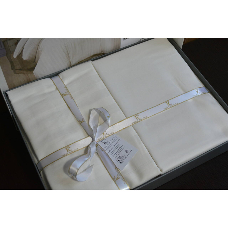 Комплект постільної білизни First Choice Cotton Satin полуторний