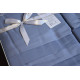 Комплект постільної білизни First Choice Deluxe Satin євро блакитний