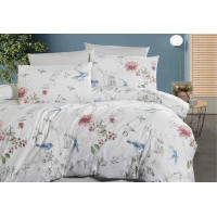 Комплект постільної білизни First Choice Ranforce сімейний Hope Grey