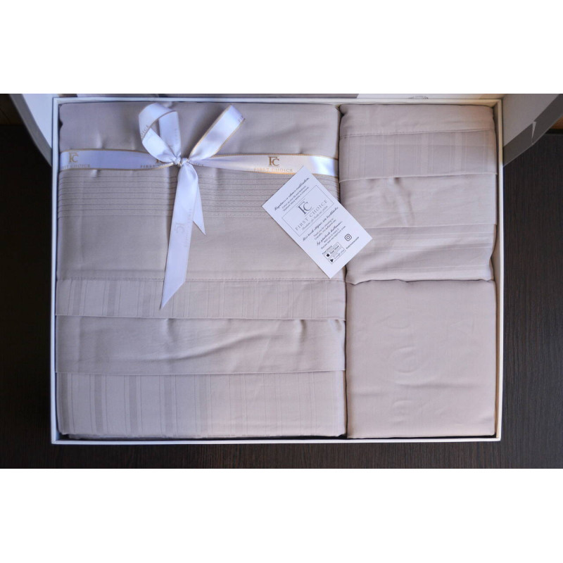 Комплект постільної білизни First Choice Deluxe Satin євро