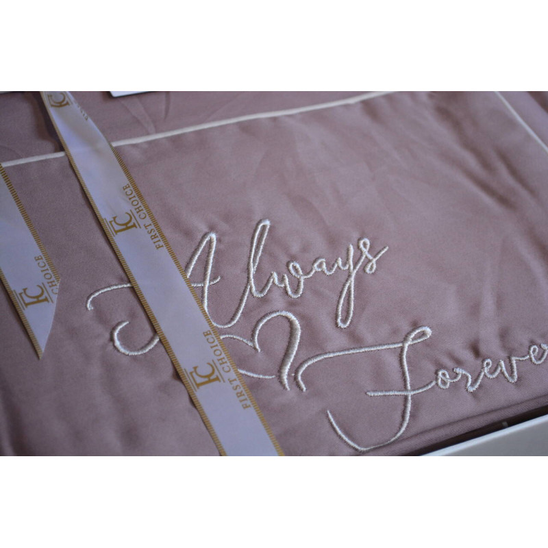 Комплект постільної білизни First Choice Deluxe Satin євро сатин