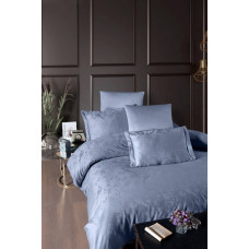 Комплект постільної білизни First Choice Jacquard Satin Stesha Blue