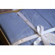 Комплект постільної білизни First Choice Jacquard Stesha Blue