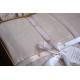 Комплект постільної білизни First Choice Jacquard Satin Stesha Beige євро