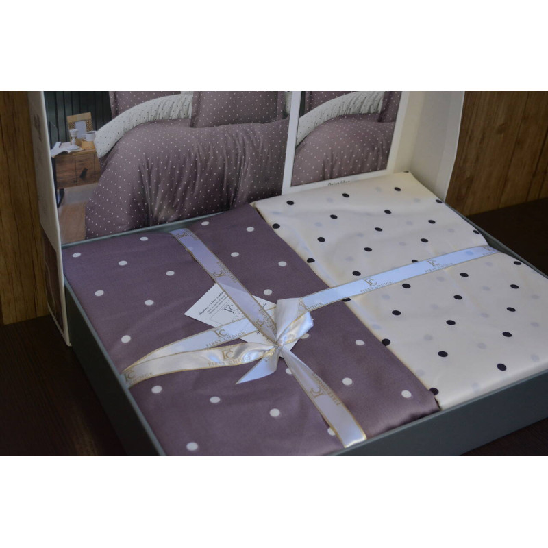 Комплект постільної білизни First Choice Cotton Satin євро