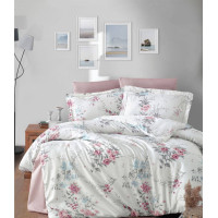 Комплект постільної білизни First Choice Cotton Satin євро сатин