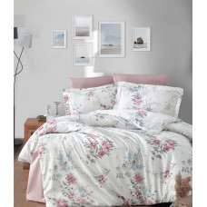 Комплект постільної білизни First Choice Cotton Satin євро сатин