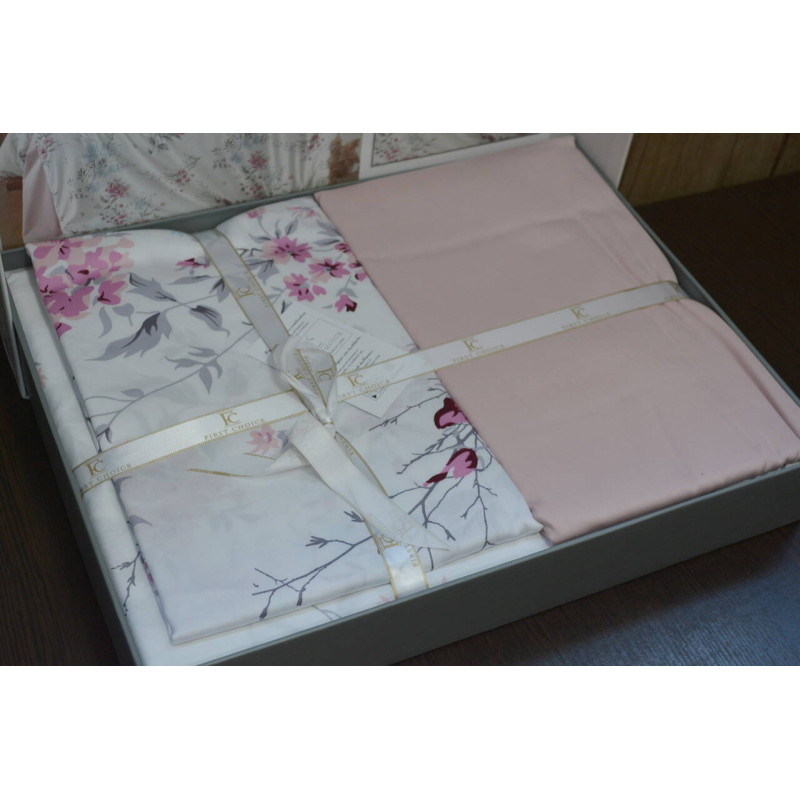 Комплект постільної білизни First Choice Cotton Satin євро