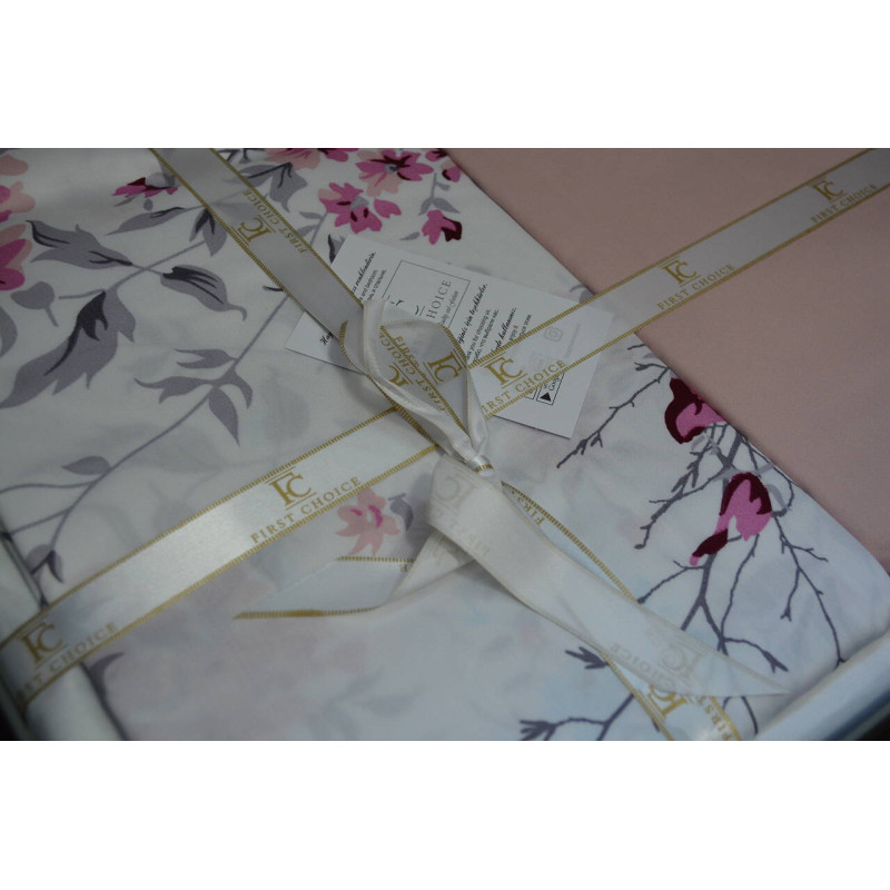 Комплект постільної білизни First Choice Cotton Satin євро