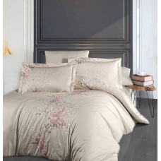Комплект постільної білизни First Choice Cotton Satin євро сатин