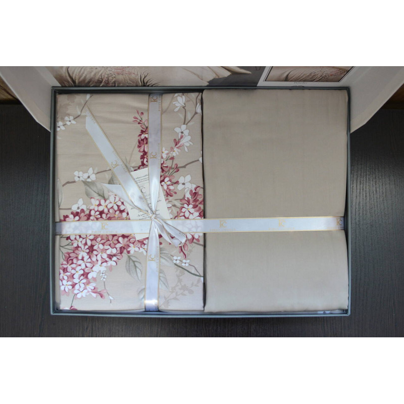 Комплект постільної білизни First Choice Cotton Satin євро