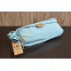 Дитяча постільна білизна Limasso Stonewashed Ranforce Mineral Blue