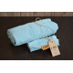 Дитяча постільна білизна Limasso Stonewashed Ranforce Mineral Blue