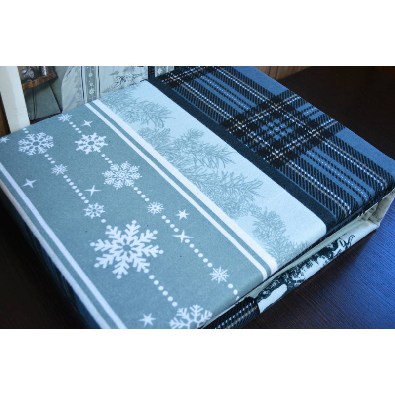 Комплект постільної білизни First Choice Flanel Happiness Green