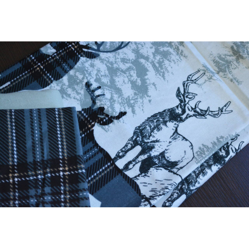 Комплект постільної білизни First Choice Flanel Happiness Green