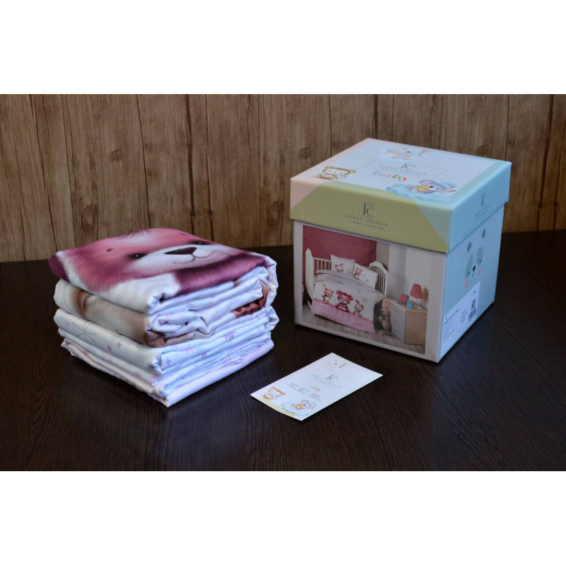 Дитячий комплект постільної білизни First Choice Baby Digital Satin
