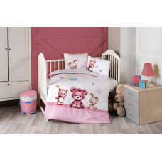 Дитяча постільна білизна First Choice Baby Digital Satin з бавовни