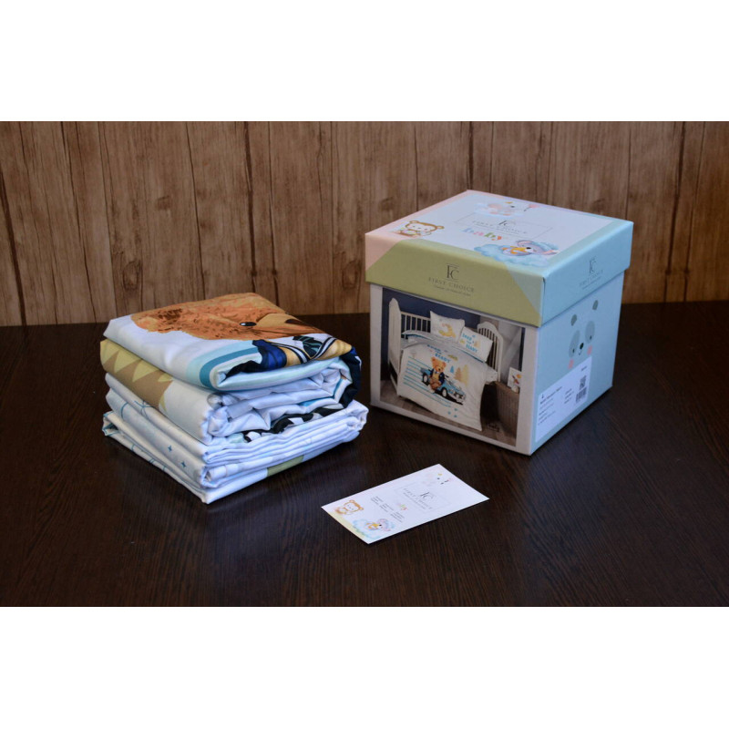 Дитячий комплект постільної білизни First Choice Baby Digital Satin