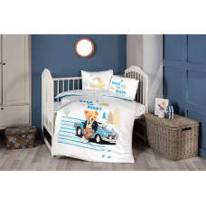 Дитяча постільна білизна First Choice Baby Digital Satin з бавовни