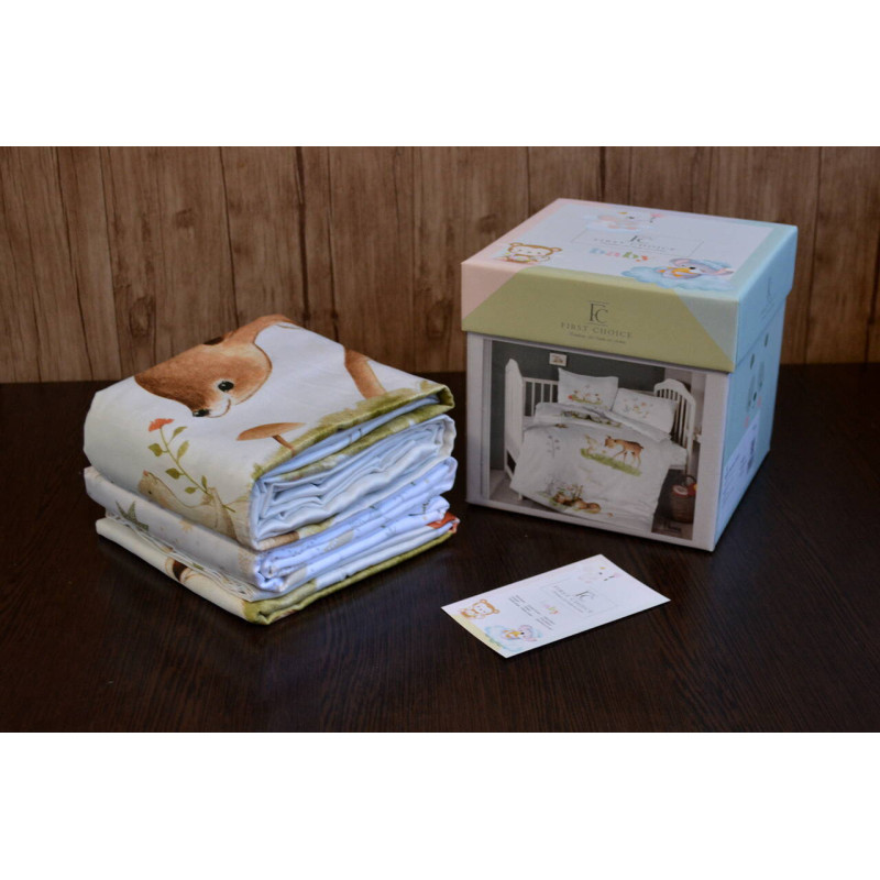 Дитячий комплект постільної білизни First Choice Baby Digital Satin
