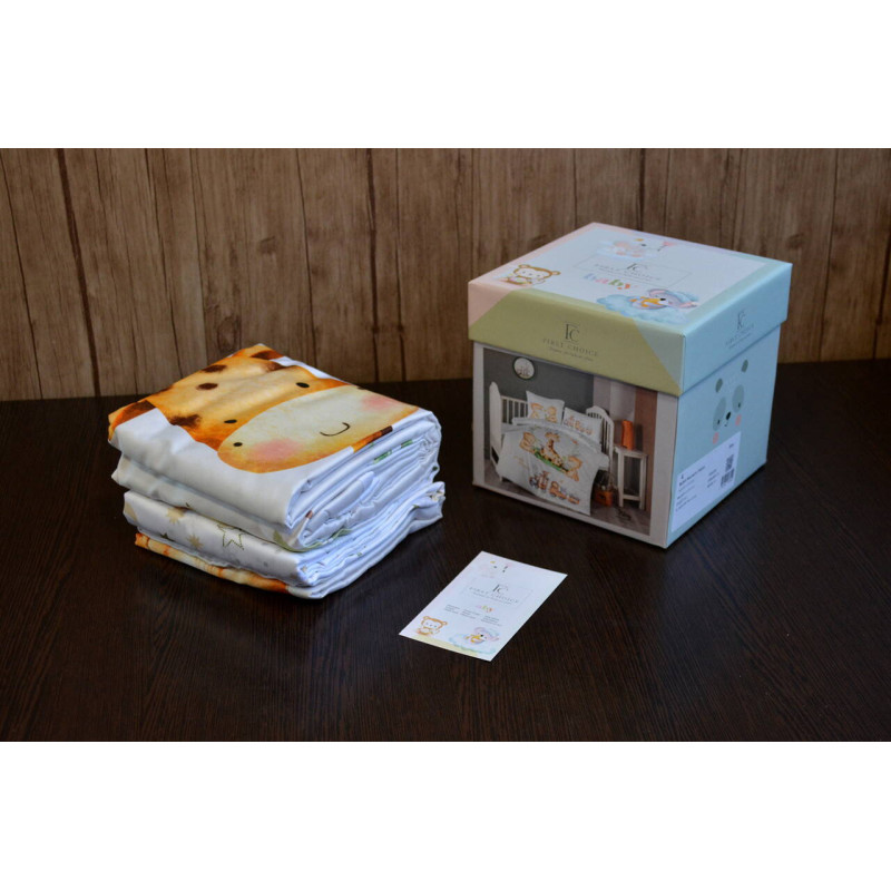 Дитяча постільна білизна First Choice Baby Digital Satin