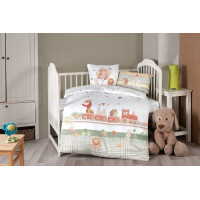 Дитяча постільна білизна First Choice Baby Digital Satin з бавовни