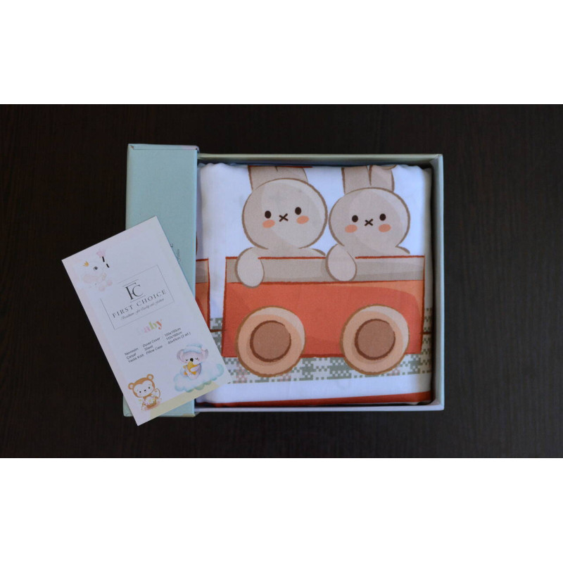 Дитяча постільна білизна First Choice Baby Digital Satin