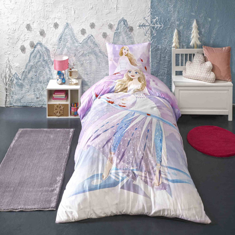 Комплект постільної білизни TAC Disney Frozen Breezy ранфорс
