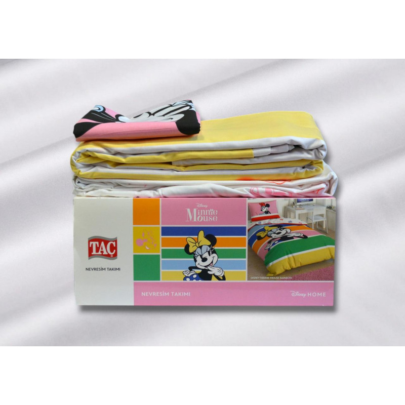 Комплект постільної білизни TAC Disney Minnie Mouse Rainbow