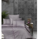 Комплект постільної білизни First Choice Deluxe Satin євро ліловий