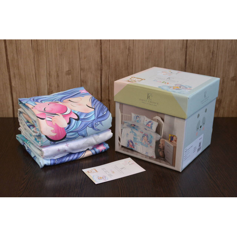 Дитячий комплект постільної білизни First Choice Baby Digital Satin
