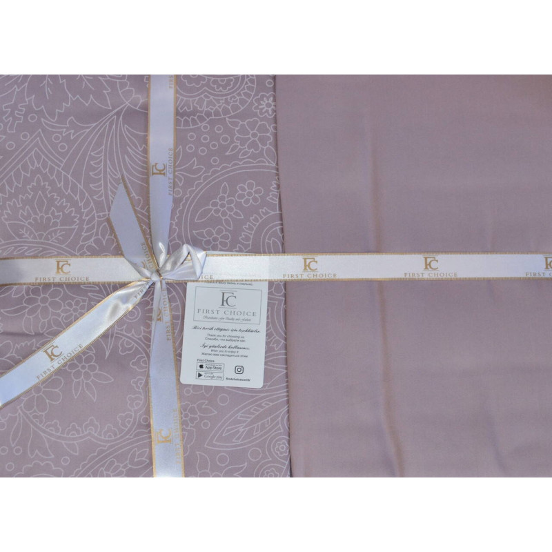 Комплект постільної білизни First Choice Cotton Satin Neva Lavender