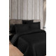 Комплект постільної білизни First Choice Jacquard Satin Lamone Black