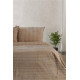 Покривало Merinos Modern Line 150х220 см бежеве з наволочкою