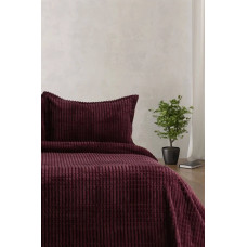 Покривало Merinos Modern Line 150х220 см велсофт фіолетове