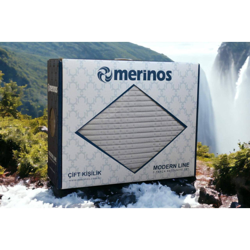Покривало Merinos Modern Line євро розміру з наволочками