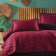 Бавовняне покривало Clasy Lorna Bordo євро розміру
