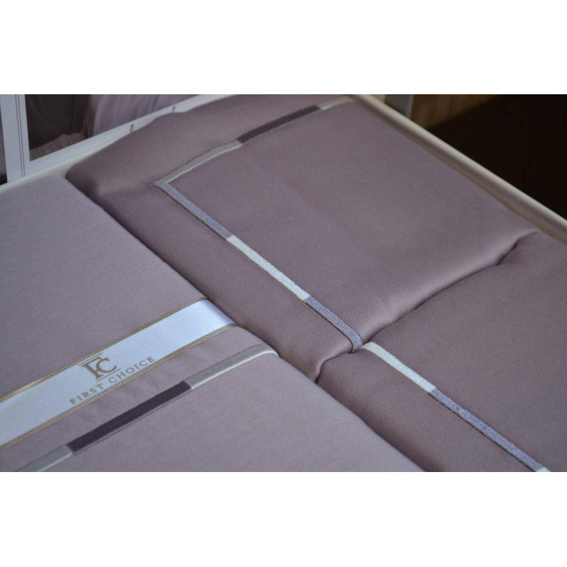 Комплект постільної білизни First Choice V.I.P Satin Moonlight євро