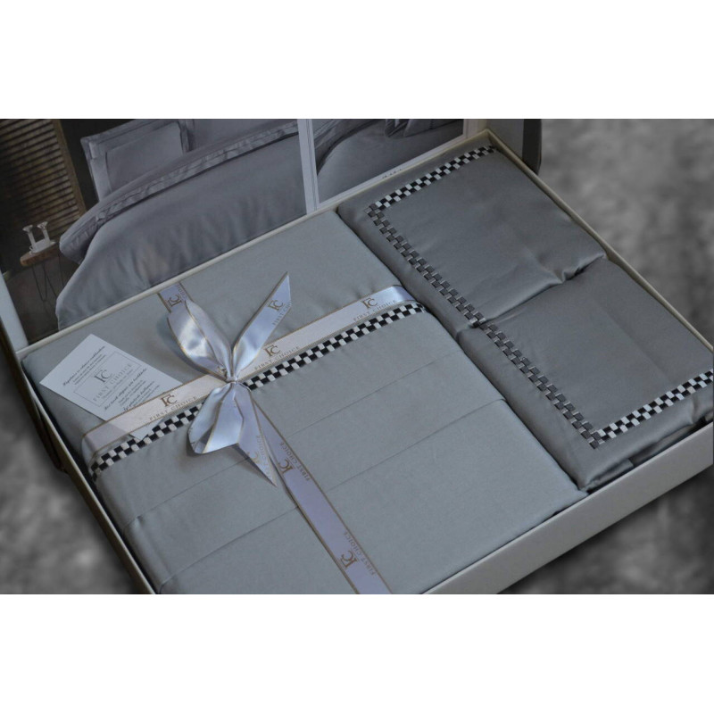 Комплект постільної білизни First Choice V.I.P Satin євро